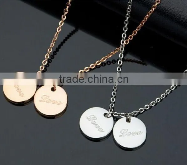 Unique Fashion Necklace Alphabet Pendant Designs /Letter Pendant/Silver Necklace photo-4