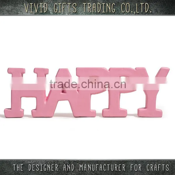 2016 Party "HAPPY" Ceramic Words in 3colors photo-2