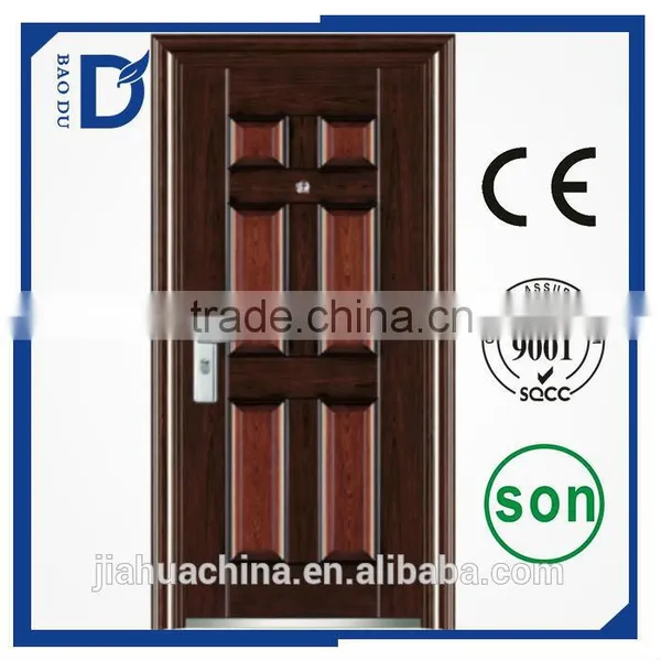 Latest Design Steel Door Exterior Door Room Door Entrance Security Gate photo-2