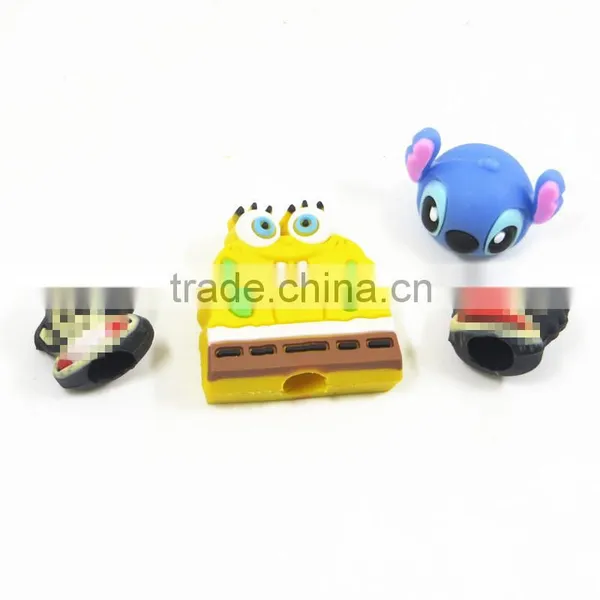 3d Custom Cartoon PVC Pencil Topper Rubber Pen Topper/ Cartoon Toppers photo-3