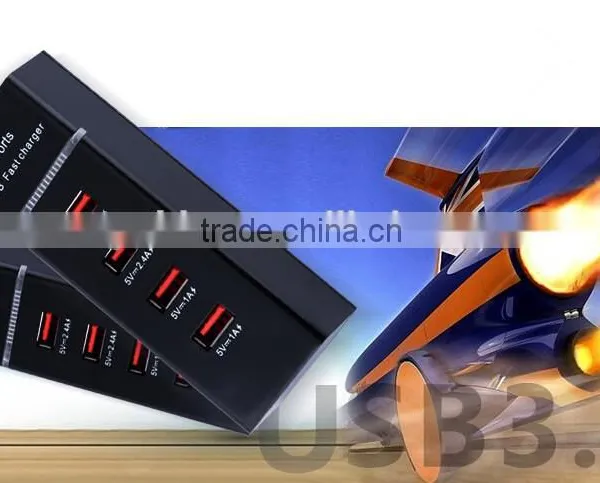 4 USB Port Wall Charger, 4 USB Port Wall Charger With US/EU Plug, China Manufacturer photo-4