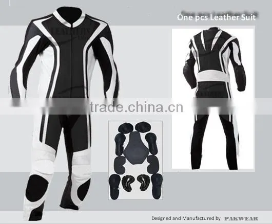 Women Motorbike Leather Suits / Style PW-1541