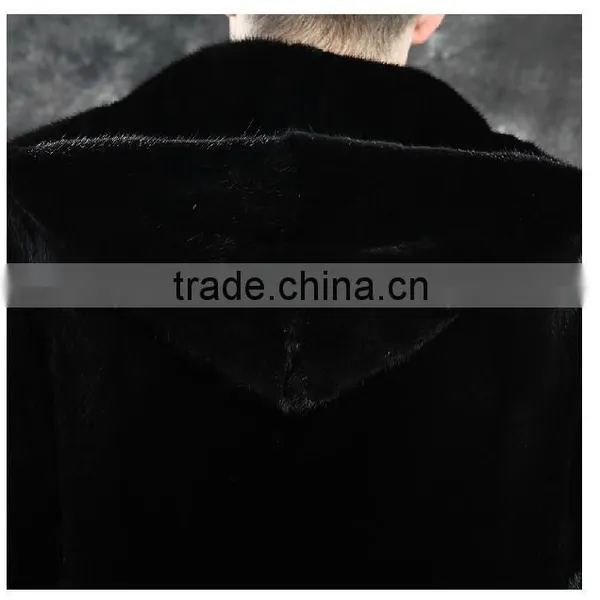 Cheap Nature Men Mink Fur Coats Manufactory photo-5