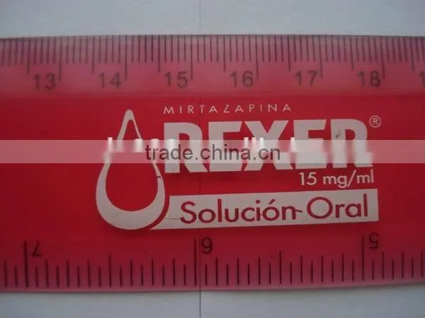 Custom Logo Printed 30cm Plastic Ruler/PVC Soft Ruler/flexible Ruler photo-3