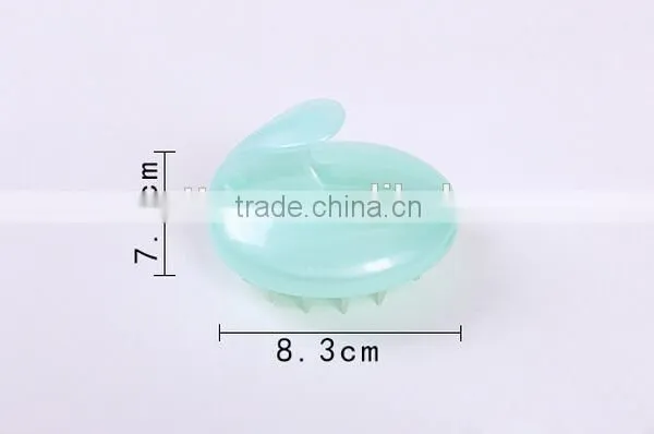 New Style Hot Selling Customized Soft Scalp Head Massage Cleaning Brush photo-3