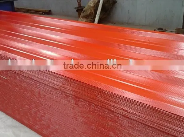 Embossed Corrugated Roofing Sheet; Embossed Ppgi; Diamond Embossed Ppgi Coil or Sheet Exported to Nigeria photo-2
