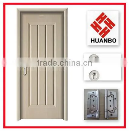 High Quality Pvc Mdf Wooden Door Design M08 photo-2