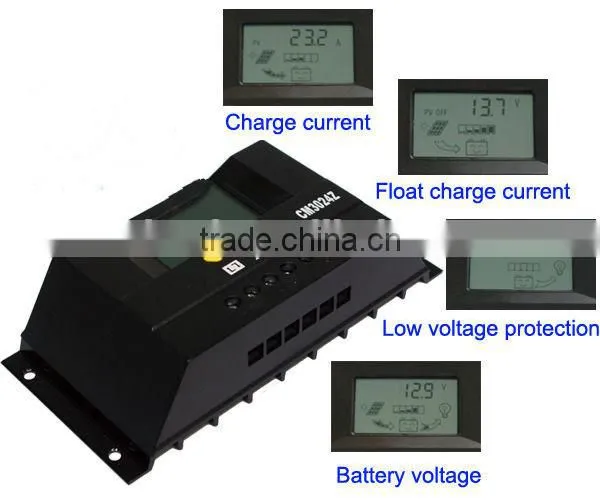 CM6048 48V Solar Panel Charge Controller 60A PWM Charge Mode Regulator Controller photo-2