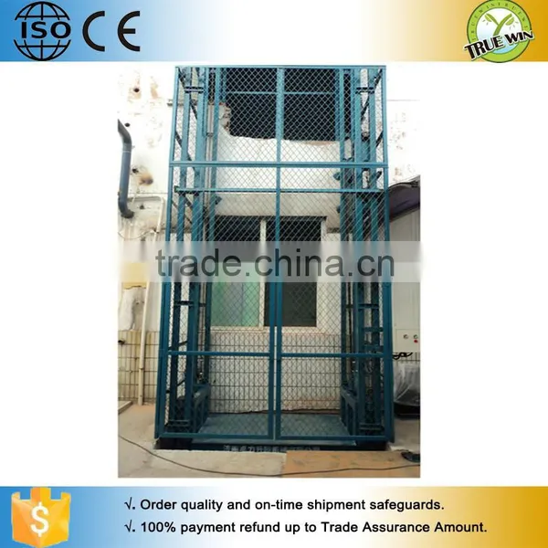 Winter Wholesale Internal / External Use Indoor / Outdoor Use Cargo Hydraulic Freight Elevator photo-4