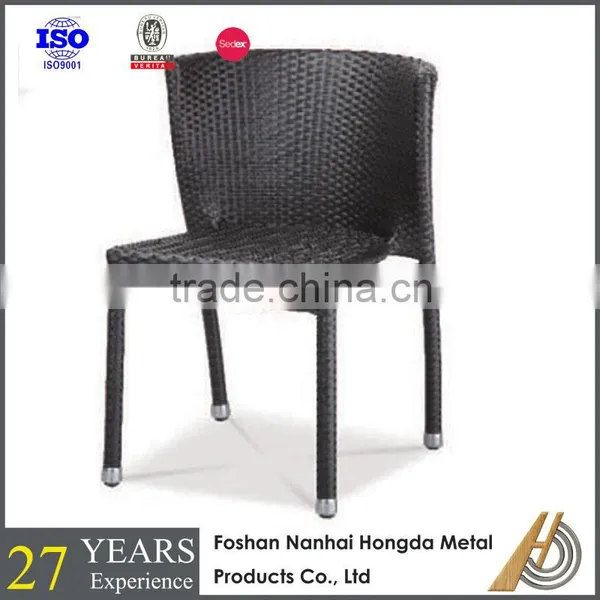 White PE Rattan Chair Outdoor Furniture photo-2
