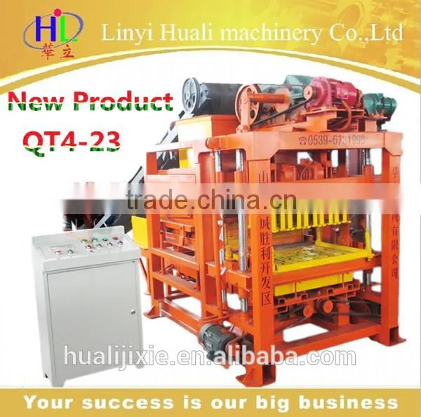 Hot Selling China Hollow Concrete Blocks Machine QT4-23 photo-3