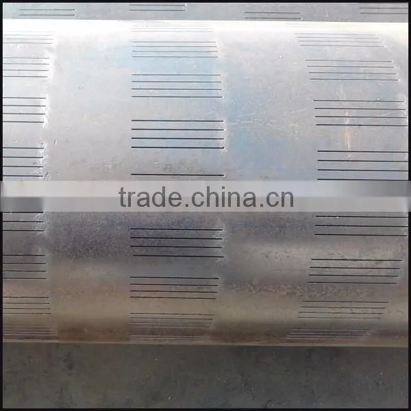 Casing Screen Laser Cutting Custom-made Water Well Slotted Galvanized Steel Pipe photo-4