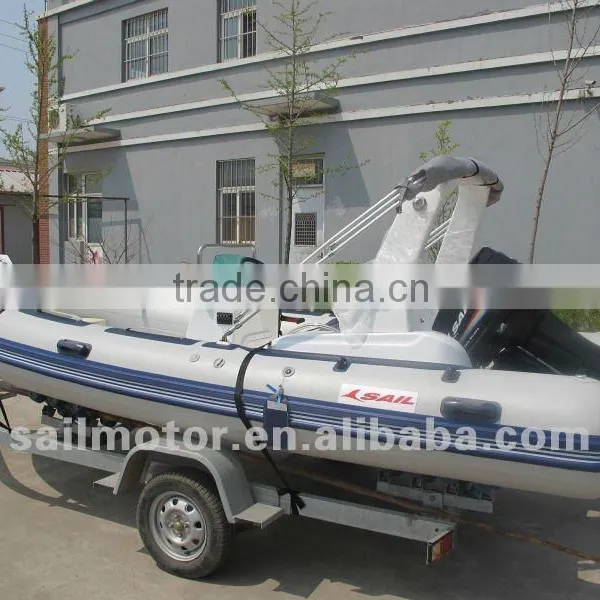 RIB Boat 5.2m RIB520 With SAIL Outboards 40HP/60HP