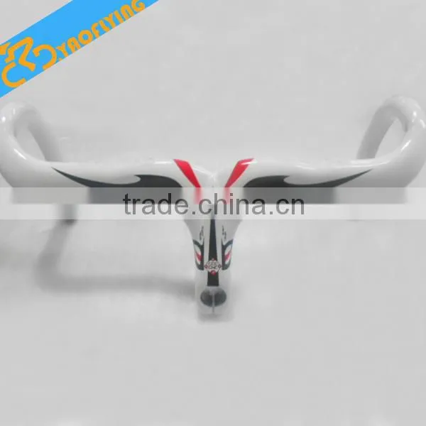 High Quality Bicycle Integrated Carbon Road Handlebar ,famous Carbon Road Bicycle Handlebar for Sale photo-2