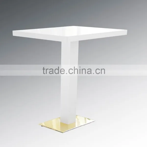 SIMBLE Gold Manufactory Acrylic Dining Room Table,solid Surface Bar Table
