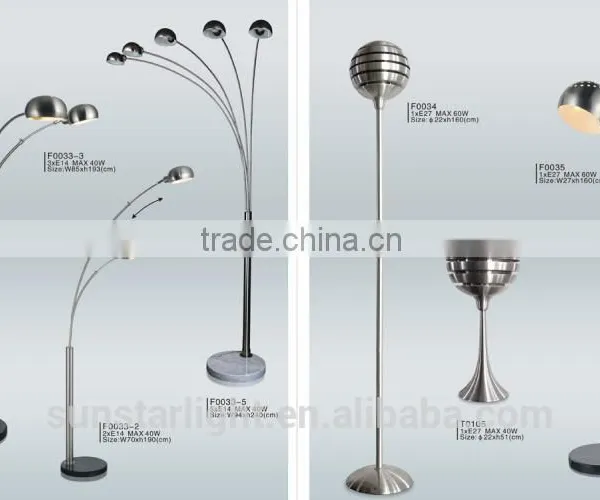 High Quality Hotel Floor Lamp/light And Table Lamp/ Light With LED Arm Light Lamp photo-6