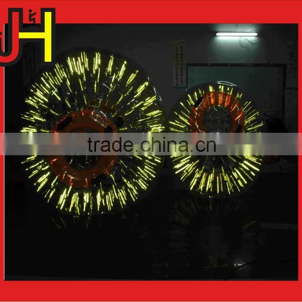 2.6m High Quality Giant Light Inflatable Zorb Ball on Night photo-3