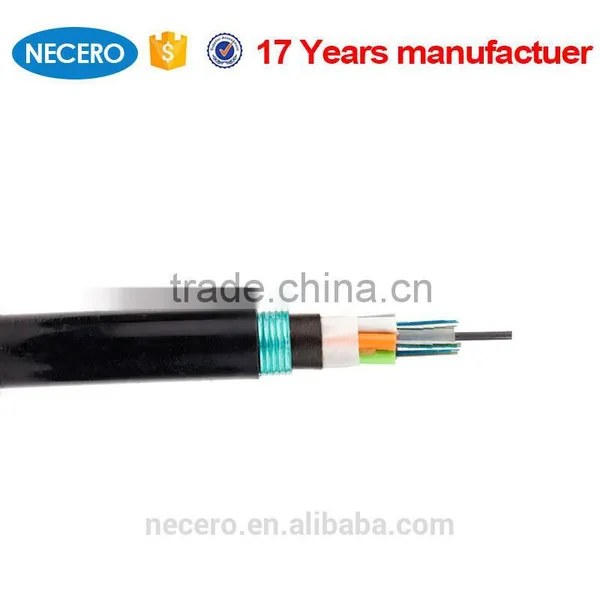 Out Door Stranded Loose Tube Armored Optic Fiber Cable GYTY53