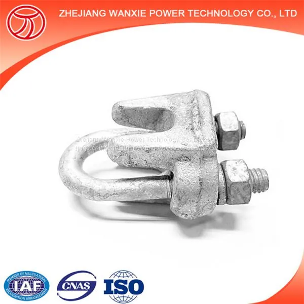 Wire Rope Fasteners Hot Dip Galvanized Stay Wire Clamps/ Guy Clips/ Wire Rope Clips photo-3