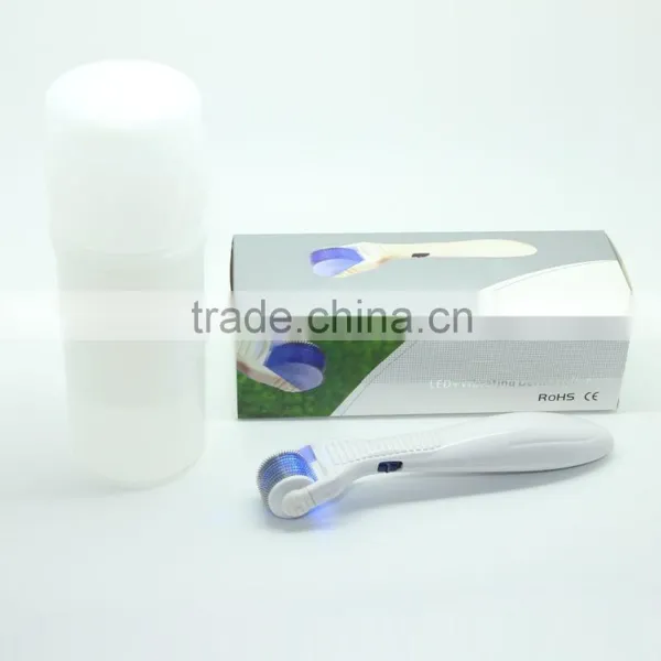 HOT Vibrating Derma Roller Wholesale -Photon LED Derma Roller / Skin Roller / Micro Needle Roller Fast Shipping photo-4