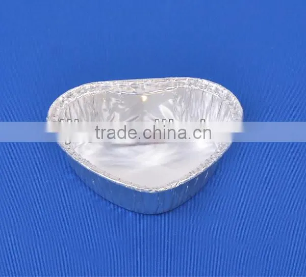 Novelty Aluminium Foil Container for Valentines Day