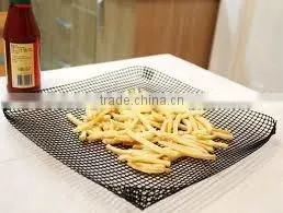 Non-stick Cooking Mesh/ Oven Cooking Sheet/ Microwave Oven Mesh PTFE Coated Fiberglass