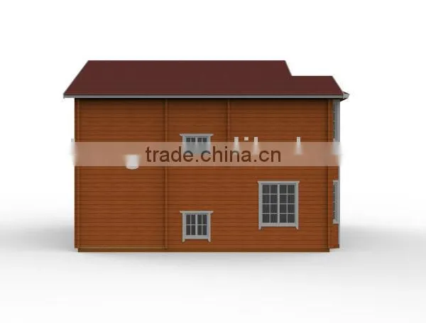 Two Floors Comfortable Wooden Prefabricated Home STW127 photo-2