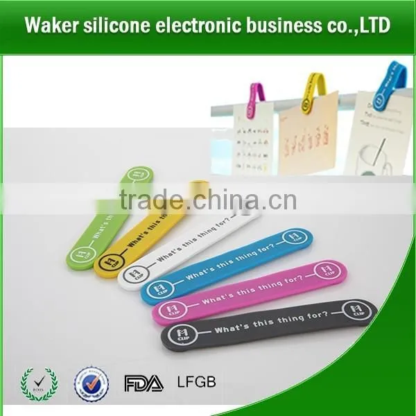 Silicone Magnet Clip, Silicone Clip With Magnet, Silicone Mobilephone Magnetic Bracelet Band
