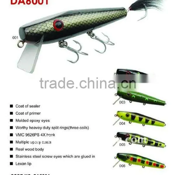 Wooden Lure ,fishing Lure,coat of Sealer DA0632