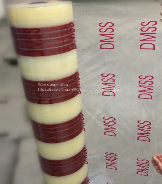 Temporary Adhesive PE Films With Clear Adhesive
