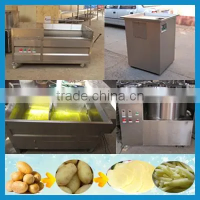 Professional Semi Automatic Frozen Potato Sticks Manufacturing Machines/frozen French Fries/potato Chips Production Line photo-4