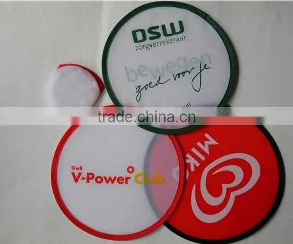 Advertising Nylon Cloth Foldable Frisbee Fan photo-3