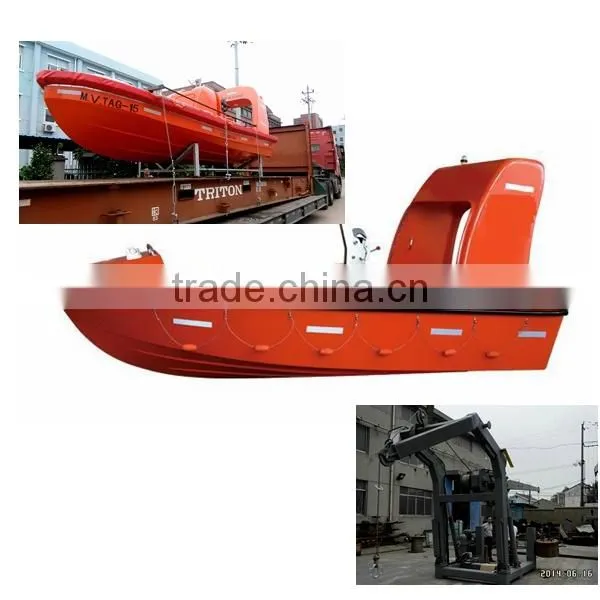 Marine FRP Free Fall Enclosed Lifeboat Totally Enclosed Lifeboat photo-4