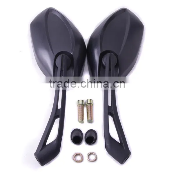 2X UNIVERSAL 10MM SPORTS MIRRORS For KAWASAKI Z750R W800 VERSYS 650 KLE650 photo-2
