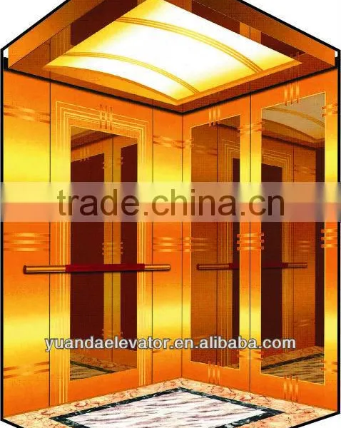Elevator With Elevator Gearless Traction Machine