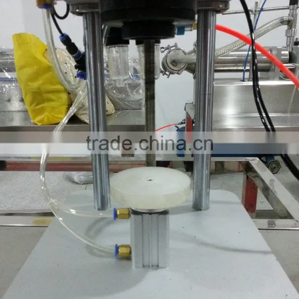 2015 JF XG-Q Pneumatic Perfume Bottle Spray Cap Crimping Machine photo-3