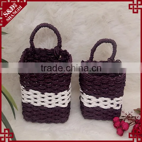 Newest & Cheapest Handcraft China Wholesale Mini Decorative Gift Baskets photo-2