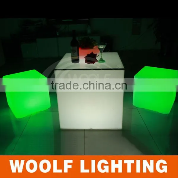 60CM RGB Color Change Led Party Furniture Modern Cube Light photo-2