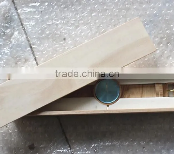 Wholesale Hot Stamping Logo Pine Wooden Watch Box photo-6