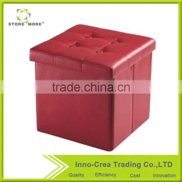 Store More Customized PVC Folding Storage Stool photo-4