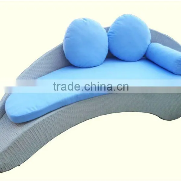 Outdoor Furniture Lazy Beach Side Bed Rattan Sunlounger photo-2
