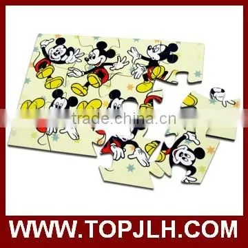 2017 China Suppliers DIY Factory Price Custom Blank MDF Sublimation Puzzle photo-3