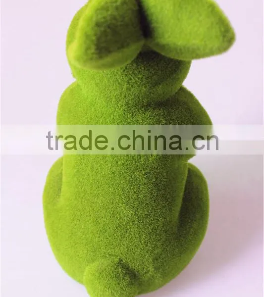 Home and Garden Easy Shopping Decorative 30cm Height Artificial Green Grass Moss Bunny Easter Rabbit E10 26T06 photo-5