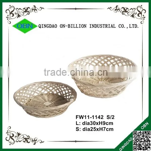 Hot Sale Handicraft Wicker Bread Tray photo-3