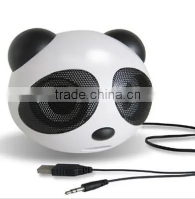 Best Promotion Gift Cheap Portable Panda Shape USB Mini Speaker for Mobile Phone and Laptop photo-5