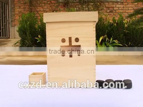 Wood Material Raw Rice Storage Use Wooden Rice Box photo-4