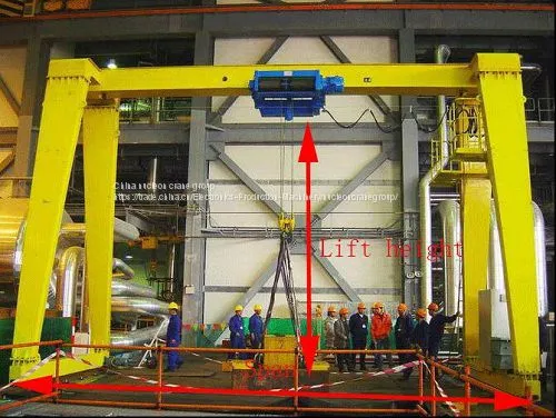 China Customized Rail Mounted High Quality Gantry Crane photo-4