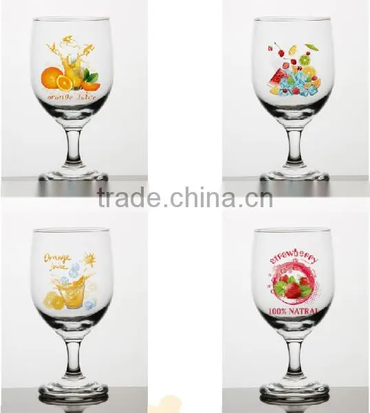 6oz 8oz 10oz 12oz Christmas Halloween Colro Printing Ice Cream Glass Cup Goblet photo-3
