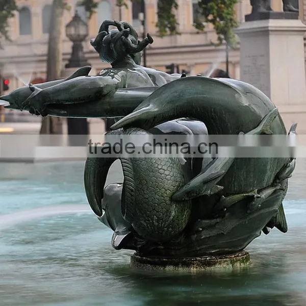 Dolphin Fountain Sculpture photo-2