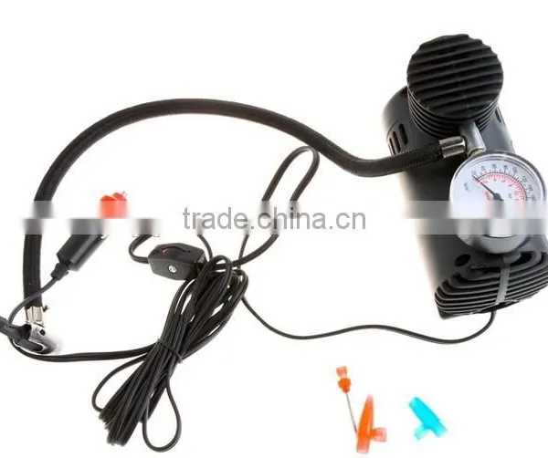 S20201 New Portable 12V Auto Car Electric Air Compressor Tire Infaltor Pump 300 PSI photo-3